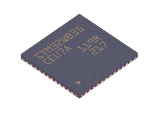 میکروکنترلر MCU STM32WB35CEU7A آی سی های فرستنده و گیرنده RF تراشه آی سی دو هسته ای 48UFQFN