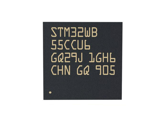 میکروکنترلر MCU پد نوردهی STM32WB55CCU6 32 مگاهرتز 256 کیلوبایتی 48-UFQFN