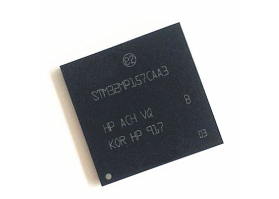 MPU 448-LFBGA STM32MP157CAA3 با آی سی ریزپردازنده بازویی دوگانه Cortex-A7