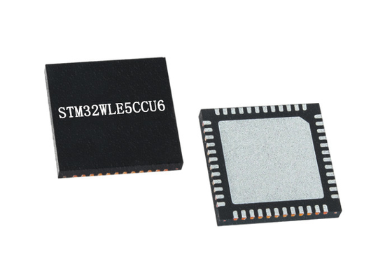 STM32WLE5CCU6 256 کیلوبایتی فلش فرستنده و گیرنده RF آی سی 48-UFQFN نصب سطحی