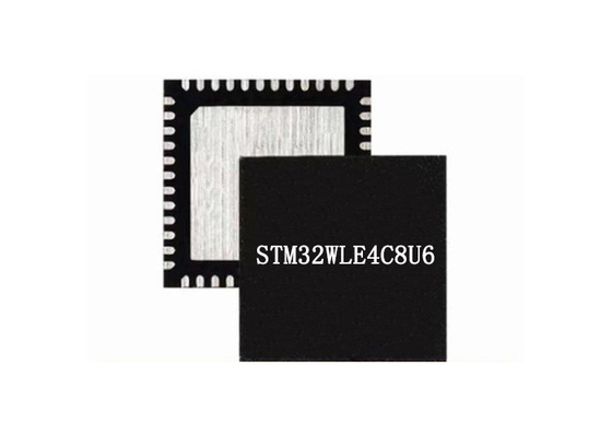آی سی میکروکنترلرهای بی سیم ARM 32 بیتی LPWAN چند پروتکل STM32WLE4C8U6