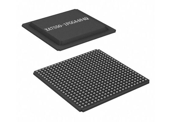 تراشه FPGA Spartan 7 مدل XA7S50-1FGGA484Q با پکیج 484BGA و پشتیبانی از DDR برای نرخ داده‌های پرسرعت تا 800 مگابیت بر ثانیه