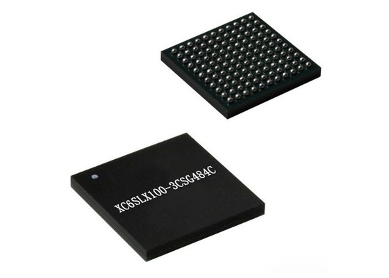 تراشه های الکترونیکی XC6SLX100-3CSG484C Spartan -6 LX Field Array Gate Programmable Field