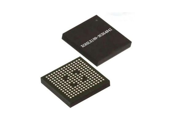 آرایه دروازه قابل برنامه ریزی فیلد تراشه آی سی آی سی XC6SLX100-3CSG484I 33 مگاهرتز 484-FBGA