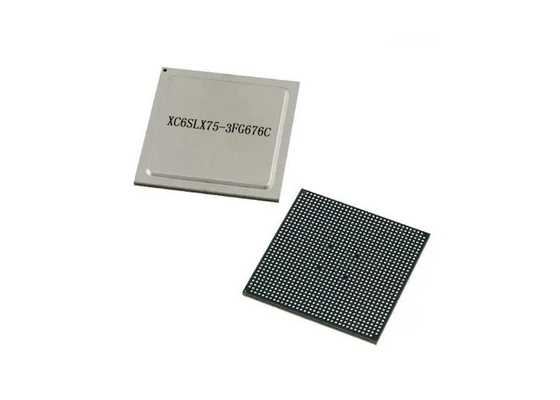 رشته برنامه ریزی قابل دروازه آرایه XC6SLX75-3FG676C برنامه نویسی قابل منطق IC