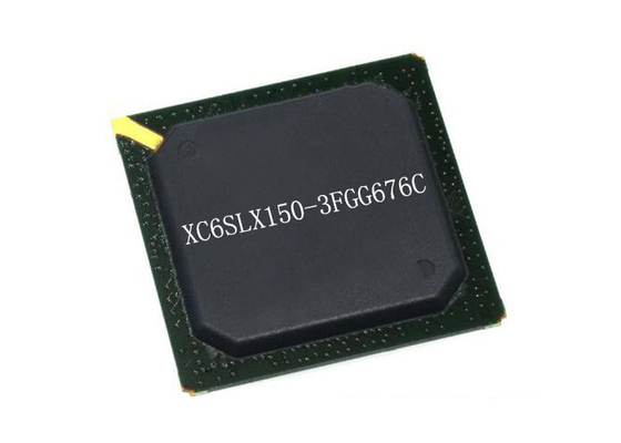 تراشه مدار مجتمع XC6SLX150-3FGG676C Spartan 6 LX Field Gate Array قابل برنامه ریزی