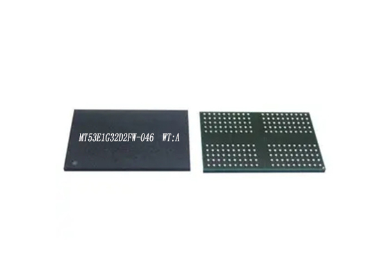 مدار مجتمع تراشه MT53E1G32D2FW-046 WT:A بسته IC حافظه 32G VFBGA-200