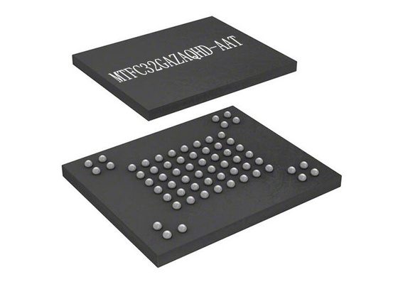 تراشه حافظه 200 مگاهرتز MTFC32GAZAQHD-AAT FLASH NAND تراشه مدار مجتمع 153VFBGA