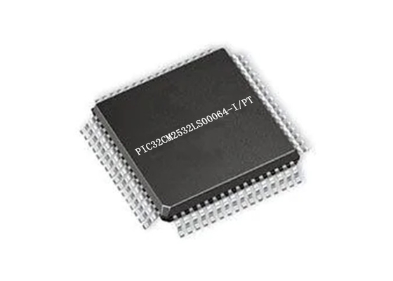 میکروکنترلر فلش PIC32CM2532LS00064-I/PT 512-KB IC 64-TQFP Surface Mount