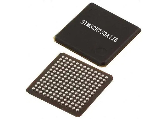 آی سی میکروکنترلرهای جاسازی شده تک هسته ای 169-UFBGA سطحی STM32H753AII6