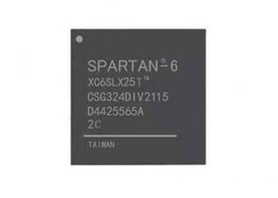 تراشه مدار مجتمع XC6SLX25-2CSG324I آرایه دروازه قابل برنامه ریزی میدانی 324CSPBGA