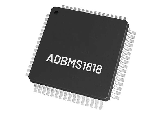 تراشه مدار مجتمع ADBMS1818ASWZ-RL مانیتور باتری آی سی Multi-Chemistry 64-LQFP