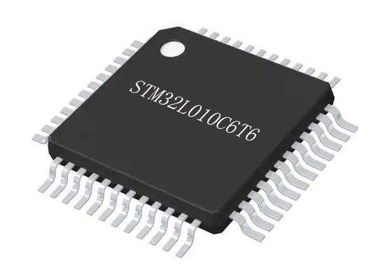 پایه IC سطحی میکروکنترلر STM32L010C6T6 32 بیتی MCU تک هسته ای 32 مگاهرتز 32 کیلوبایتی