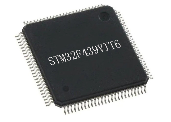180 مگاهرتز 2 مگابایت میکروکنترلر تک هسته ای MCU STM32F439VIT6 بسته 100-LQFP