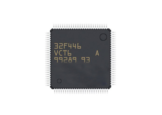 تراشه میکروکنترلر جاسازی شده STM32F446VCT6 100-LQFP 180 مگاهرتز