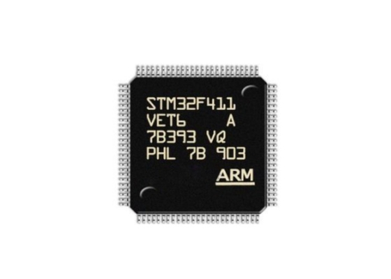تراشه ICs 512KB STM32F411VET6 ARM Cortex-M4 میکروکنترلر MCU 32 بیتی
