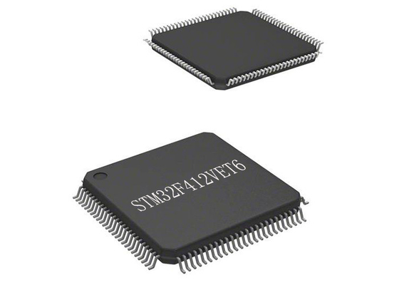 میکروکنترلر MCU 100-LQFP بسته STM32F412VET6 میکروکنترلرهای جاسازی شده