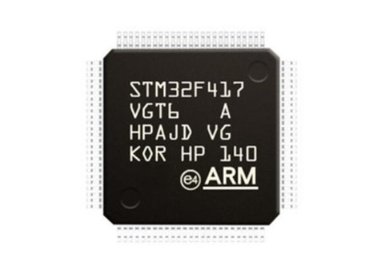 میکروکنترلر MCU STM32F417VGT6 میکروکنترلرهای جاسازی شده IC 100LQFP تراشه آی سی