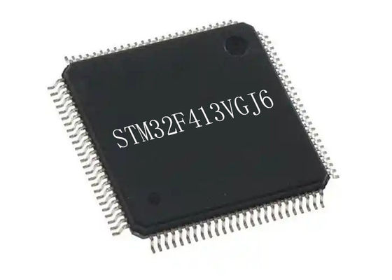 میکروکنترلر MCU STM32F413VGJ6 آی سی میکروکنترلرهای تک هسته ای 32 بیتی