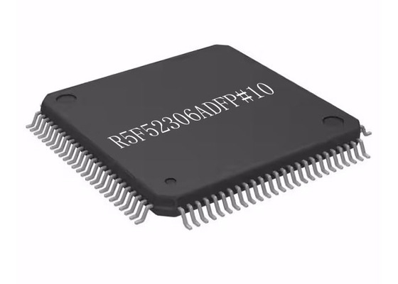 IC میکروکنترلر R5F52306ADFP#10 54MHz 256KB FLASH 100-LFQFP Surface Mount