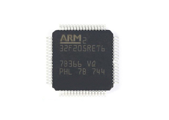 میکروکنترلر MCU IC STM32F205RET6 FLASH 64-LQFP Package Surface Mount