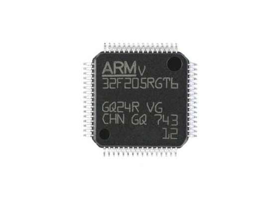 میکروکنترلر MCU STM32F205RGT6 32 بیتی تک هسته ای 120 مگاهرتز بسته 64-LQFP