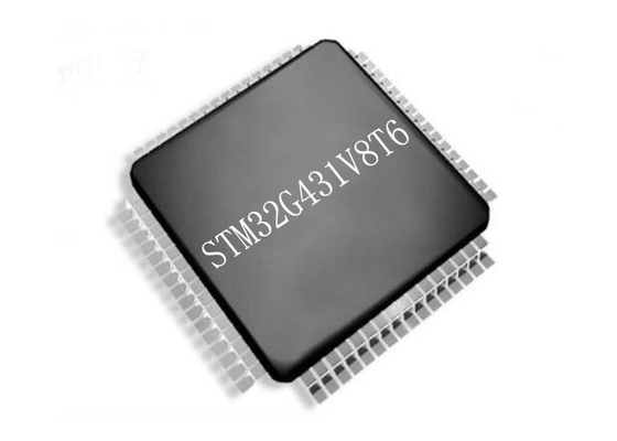 میکروکنترلر LQFP100 MCU STM32G431V8T6 میکروکنترلرهای 32 بیتی تراشه آی سی 170 مگاهرتز