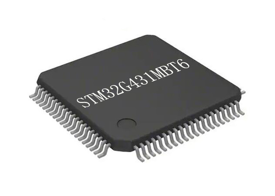 میکروکنترلر تک هسته ای STM32G431MBT6 MCU 80LQFP با کارایی بالا 170 مگاهرتز