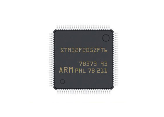 IC میکروکنترلر STM32F205ZFT6 ARM Cortex 32 بیتی تک هسته ای 144-LQFP