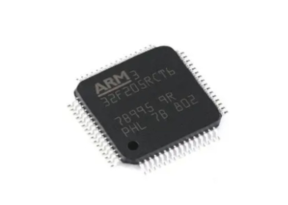 میکروکنترلرهای ARM Chip ICs STM32F205RCT6 - MCU 32BIT ARM Cortex M3 اتصال 256 کیلوبایت