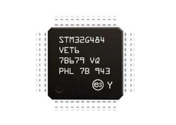 میکروکنترلر آی سی STM32G484VET6 تراشه میکروکنترلر تک هسته ای 100LQFP 170 مگاهرتز