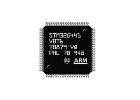 آی سی میکروکنترلرهای تعبیه شده تک هسته ای 100-LQFP STM32G441VBT6 ARM Cortex-M4