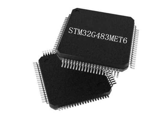 میکروکنترلر Arm Cortex-M4 MCU STM32G483MET6 80LQFP تک هسته ای MCU 170MHz