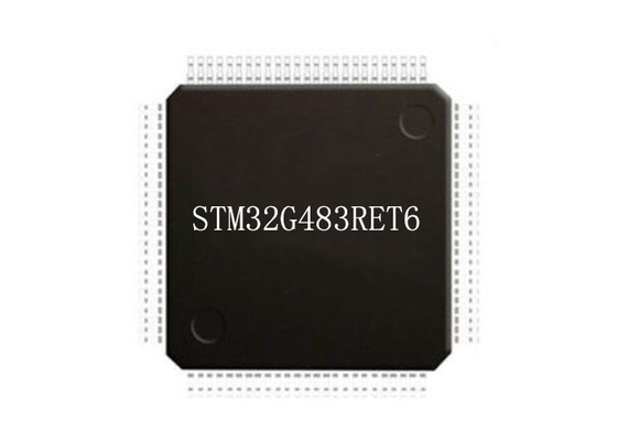 میکروکنترلر STM32G483RET6 با کارایی بالا MCU LQFP64 تک هسته ای 32 بیتی 170 مگاهرتز
