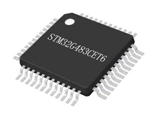 میکروکنترلر 170 مگاهرتز MCU STM32G483CET6 میکروکنترلر تراشه 48LQFP تک هسته ای