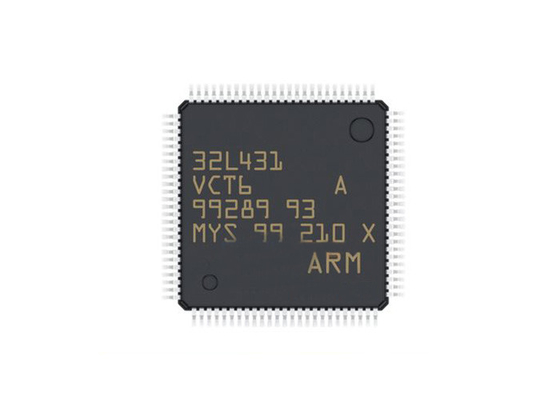 آی سی میکروکنترلر جاسازی شده 256 کیلوبایتی 100-LQFP STM32L431VCT6 بسیار کم مصرف