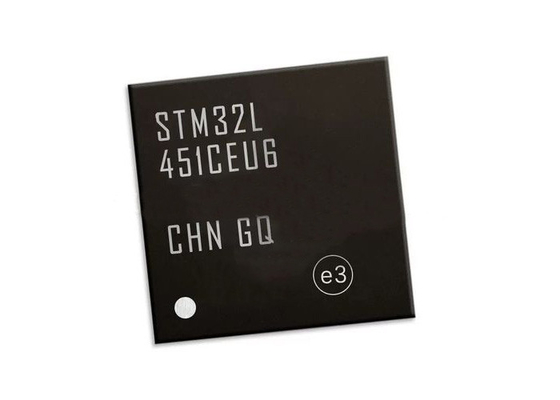 آی سی میکروکنترلر 32 بیتی تک هسته ای 48-UFQFPN سطحی STM32L451CEU6