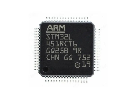 STM32L451RCT6 میکروکنترلر MCU 32Bit Single Core Microcontrollers 80MHz MCU جاسازی شده