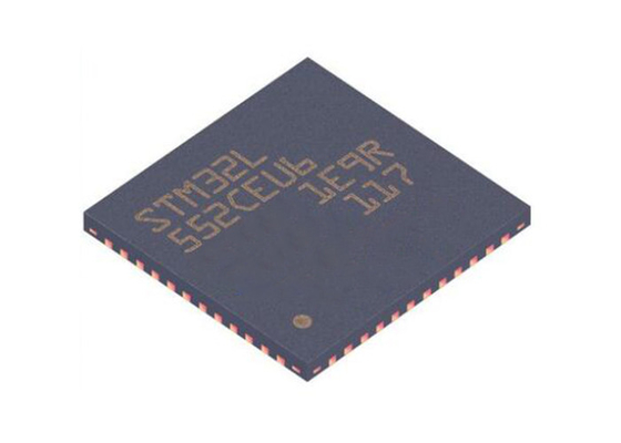 تراشه میکروکنترلر 48-UFQFPN MCU STM32L552CEU6 512 کیلوبایت فلش میکروکنترلر