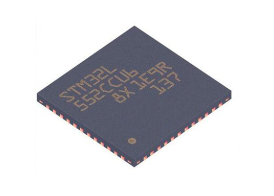 میکروکنترلر MCU STM32L552CCU6 با کارایی بالا 48UFQFPN 32 بیت تک هسته ای