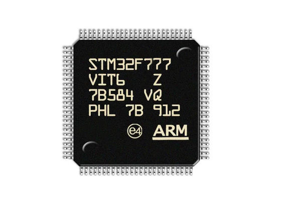 IC میکروکنترلر STM32F777VIT6 تک هسته ای بازوی Cortex-M7 فلش 2 مگابایتی