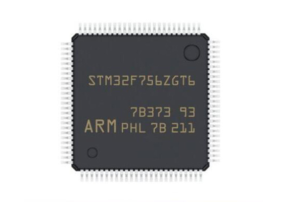 میکروکنترلر STM32F756ZGT6 میکروکنترلر MCU 216 مگاهرتز تراشه تک هسته ای LQFP144