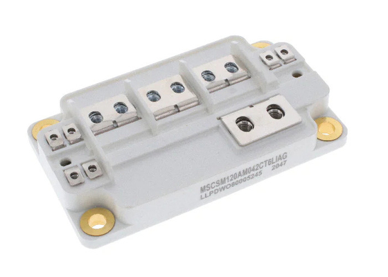 ماژول های IGBT خودرو MSCSM120AM042CT6LIAG 495A ترانزیستور پایه شاسی