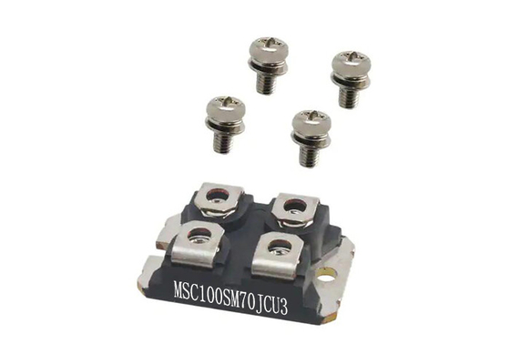 ماژول های IGBT خودرو MSC100SM70JCU3 ماژول های سیلیکون کاربید IGBT کانال N-Channel 365 وات