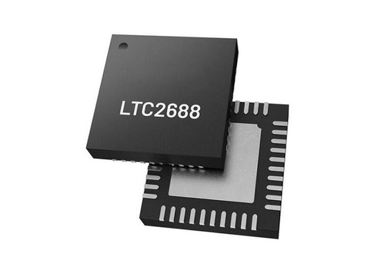 مبدل های 16 بیتی دیجیتال به آنالوگ 16 کانال LTC2688CUJ-16#PBF تراشه های آی سی QFN40