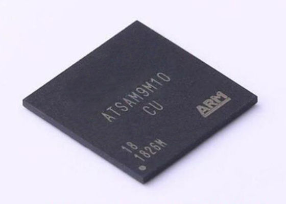 تراشه مدار مجتمع 1 هسته ای AT91SAM9M10C-CU 32 بیتی ریزپردازنده IC TFBGA324