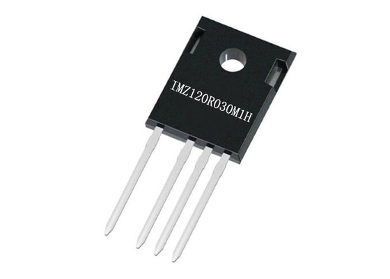 تراشه مدار مجتمع IMZ120R030M1H ترانزیستورهای کانال N سیلیکون کاربید TO-247-4