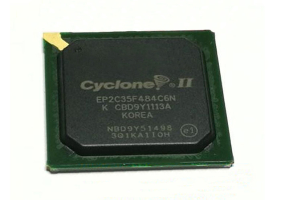 تراشه مدار مجتمع آرایه گیت قابل برنامه ریزی فیلد EP2C35F484C6N 484-FBGA