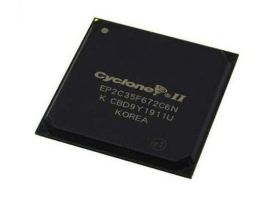 تراشه های FPGA EP2C35F672C6N تراشه مدار مجتمع 672-FBGA آرایه دروازه قابل برنامه ریزی میدانی