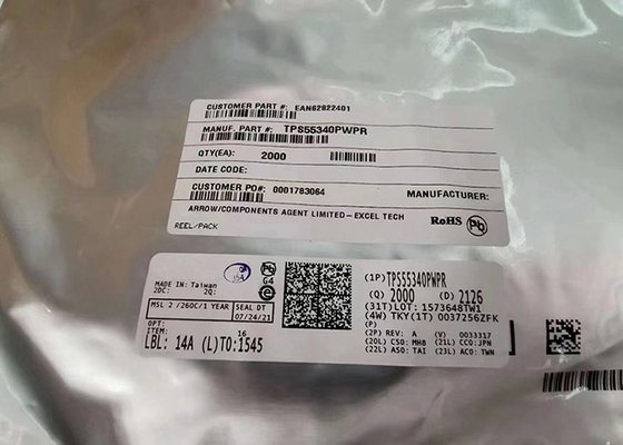 آی سی مدیریت برق TPS55340PWPR 2.9V DC DC رگولاتور سوئیچینگ 14-HTSSOP
